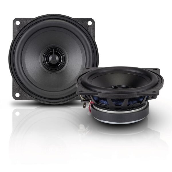 AXTON ATX100S Sound Powerful 10 cm / 4 Inch Coaxial System, 2-Way Car Speaker with Only 39 mm Installation Depth, Sound System with 60 Watt RMS