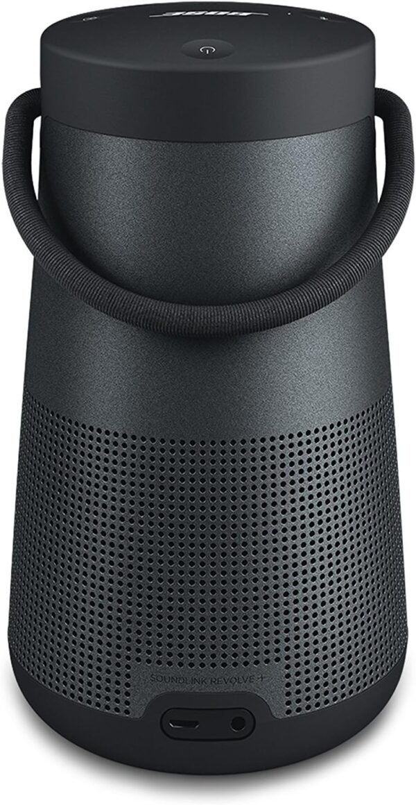 Bose SoundLink Revolve Plus Tragbarer Bluetooth Lautsprecher mit kraftvollem 360 Grad Sound