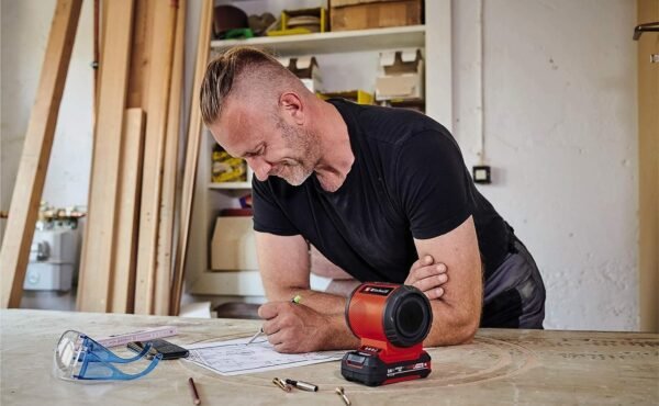 Einhell TC-SR 18 Li BT Akku-Lautsprecher mit Bluetooth und USB-Anschluss für unterwegs