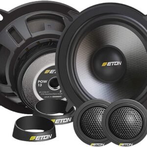 Eton POW13-13 cm 2-Way Component Speaker - 60 Watt RMS - 3 Ohm - High Efficiency