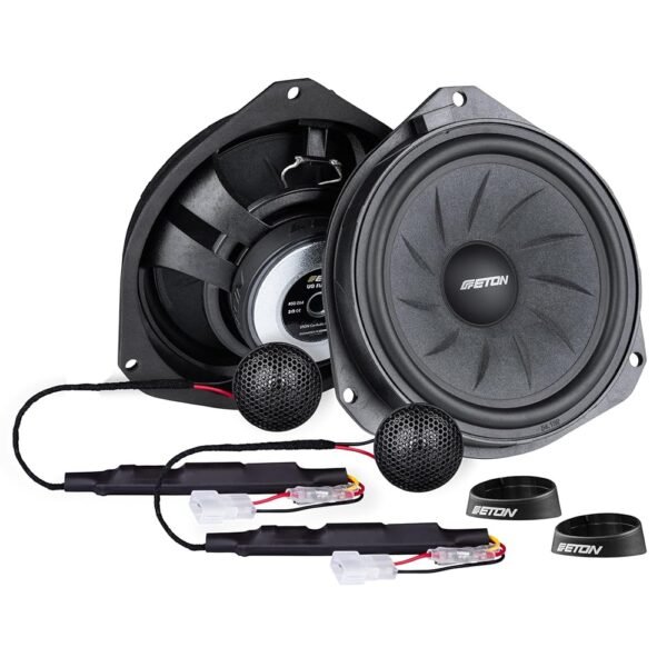 ETON UG Fiat FD16 – 16.5 cm (6.5 inches) Plug & Play Component System, Perfect Fit Speaker System Compatible with Fiat Ducato