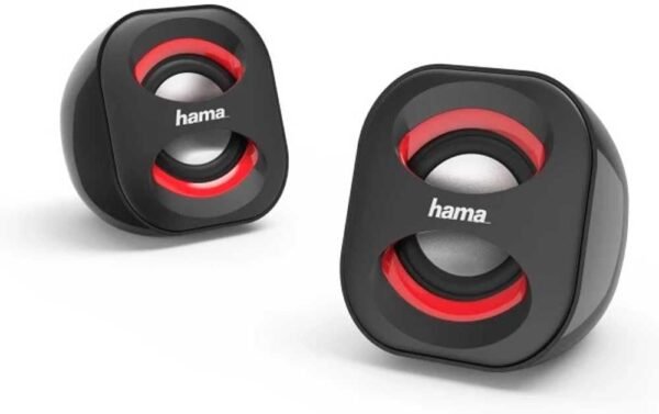 Hama Sonic Mobil 183 PC Lautsprecher USB 3.0 kompakt kraftvoll ideal fürs Home Office
