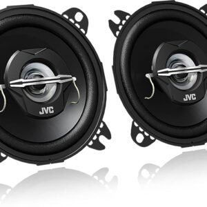 JVC CS-J420X Coaxial Speaker, 10 cm, 2-Way, Black