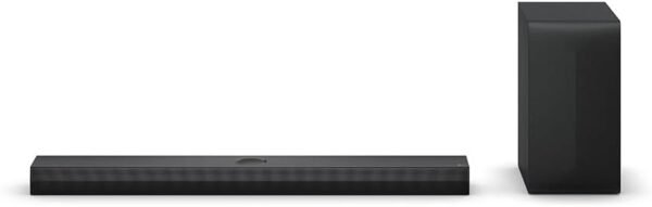 LG S70TY Smart Soundbar 400W 3.1.1 Channels Surround Sound Dolby Atmos and DTS Wide Connectivity Bluetooth USB Optical Input Black
