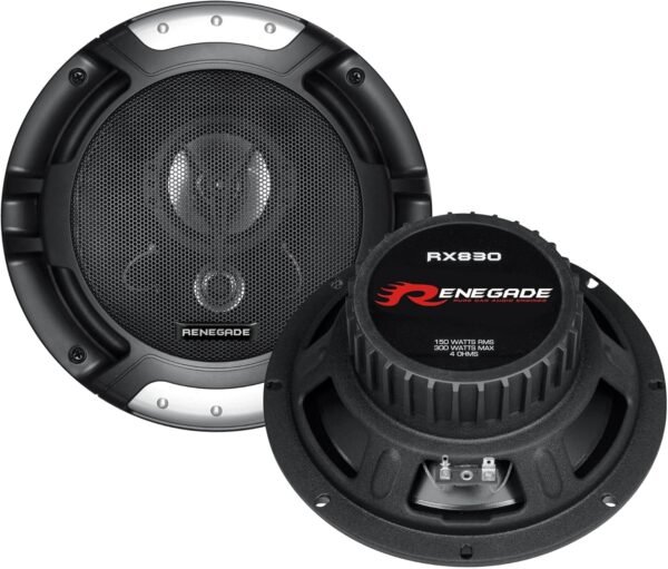 Renegade RX830 3-Wege Einbau-Lautsprecher 300W Performance im Auto entdecken