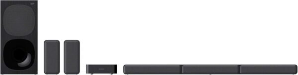Sony HT S40R Soundbar mit 600W 5.1 Surround und kabellosen Rear-Lautsprechern