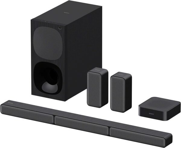 Sony HT S40R Soundbar mit 600W 5.1 Surround und kabellosen Rear-Lautsprechern