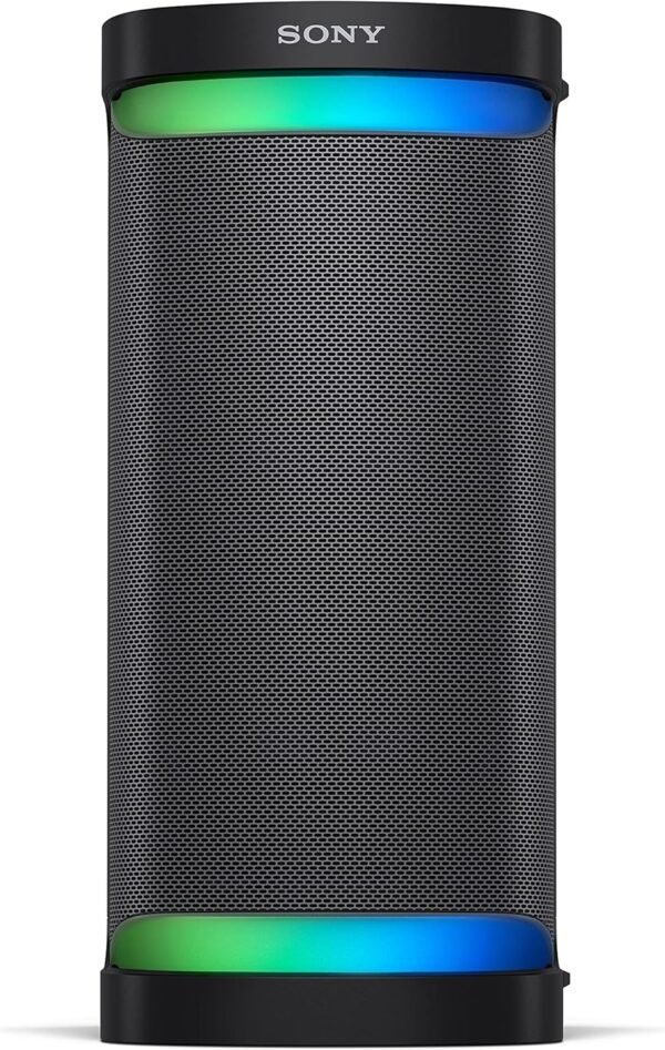 Sony SRSXP700B kraftvoller Bluetooth Lautsprecher mit 25 Stunden Akkulaufzeit und Partylicht