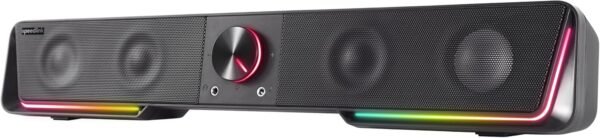 Speedlink Gravity RGB Soundbar mit Bluetooth und kraftvollem Stereo-Sound für PC Gaming